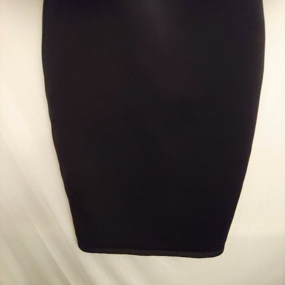 Giani Bini flounce ruffle off shoulder black dress Size large - Picture 3 of 16